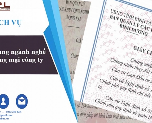 Bổ sung ngành nghề thương mại công ty nước ngoài